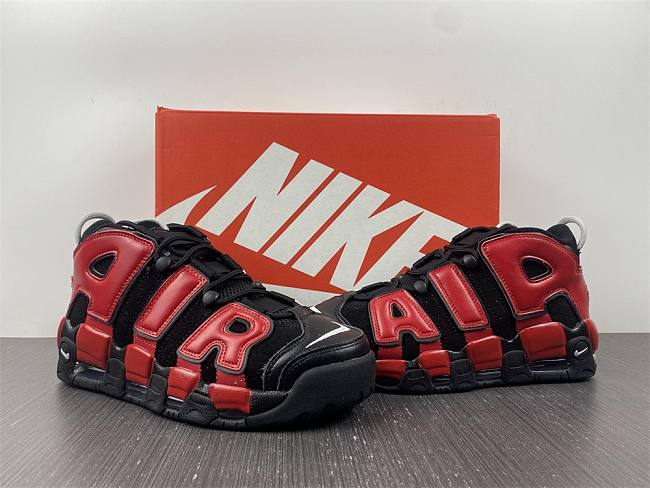 Nike Air Max Uptempo Alternate Split Red Black Navy  - 1