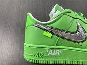  Nike Air Force 1 Low Off-White Light Green Spark DX1419-300 - 2