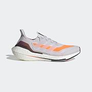 Adidas UltraBoost 21 'Grey Screaming Orange' FY0375 - 1