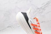 Adidas UltraBoost 21 'Grey Screaming Orange' FY0375 - 2