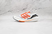 Adidas UltraBoost 21 'Grey Screaming Orange' FY0375 - 5