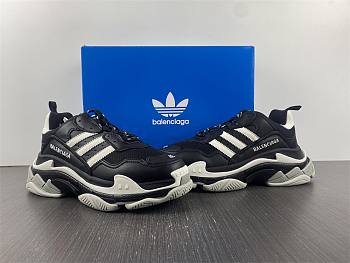 Balenciaga joint 1.0 original low eight-layer combination black and white gray