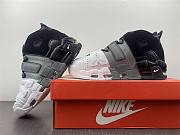 NIKE AIR MORE UPTEMPO 96  Black Gray White  - 2