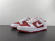  Nike Dunk Low 'White University Red' DD1425 - 6