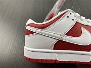  Nike Dunk Low 'White University Red' DD1425 - 4