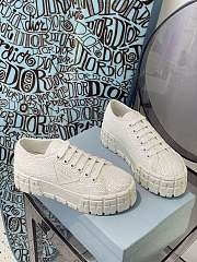 Prada Double Wheel sequin sneakers in White 1E787M_959_F0009_F_050 - 1