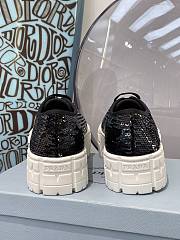 Prada Double Wheel sequin sneakers in Black 1E787M_959_F0002_F_050 - 5