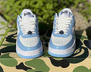 A Bathing Ape Bape Sta Low Blue - 3