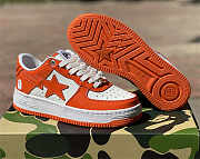 A Bathing Ape Bape Sta Low Orange - 4