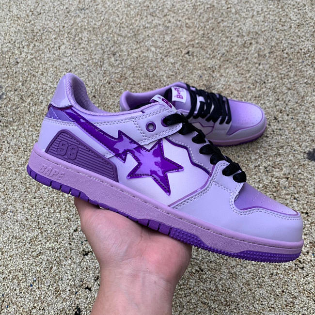 A Bathing Ape Bape SK8 Sta Purple 1130-191-003 - 1