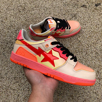 A Bathing Ape Bape SK8 Sta Orange 1I30-191-003