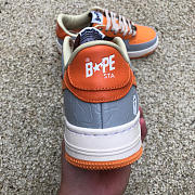 A Bathing Ape Bape Sta Low Grey Orange 001FWH701002_ORG_A / 1H70-291-002 - 2