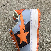 A Bathing Ape Bape Sta Low Grey Orange 001FWH701002_ORG_A / 1H70-291-002 - 4