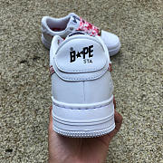 A Bathing Ape Bape Sta Low White ABC Camo Pink - 3