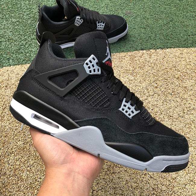 Air Jordan 4 Retro SE Black Canvas DH7138-006 - 1