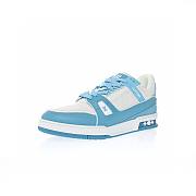 Louis Vuitton Trainer Blue White 1AA6YI - 6