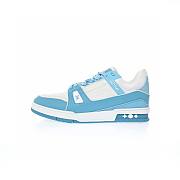 Louis Vuitton Trainer Blue White 1AA6YI - 4