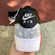 LV x Nike Air Force 1 Low 07 White Grey Black BQ8988-108 - 6