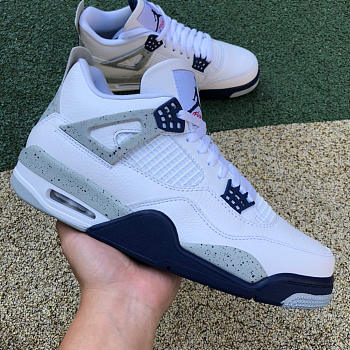 Air Jordan 4 Retro White Midnight Navy DH6927-140