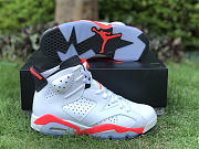 Air Jordan 6 Retro Infrared White 384664-123 - 6