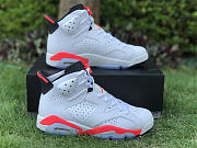 Air Jordan 6 Retro Infrared White 384664-123 - 5