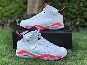 Air Jordan 6 Retro Infrared White 384664-123 - 4