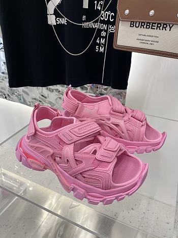 Balenciaga Track Sandal Pink