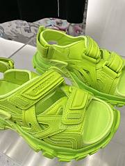 Balenciaga Track Sandal Fluo Green 617542 W2KA1 3805 - 2