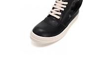 Rick Owens Leather Sneaker Boots in Black - 5