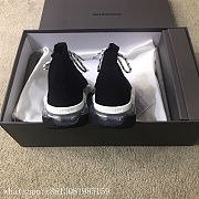 Balenciaga Speed Trainer Lace Up Black - 4