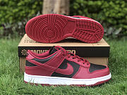 Nike Dunk Low Next Nature Appears in Dark Red and Black DN1431-002 - 6