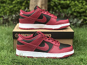 Nike Dunk Low Next Nature Appears in Dark Red and Black DN1431-002 - 4