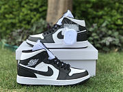 Air Jordan 1 Mid Split Black White (W) DR0501-101 - 6