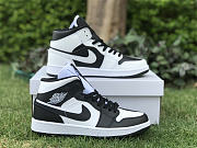 Air Jordan 1 Mid Split Black White (W) DR0501-101 - 5