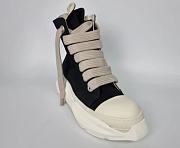 Rick Owens DRKSHDW Abstract Jumbo Sneakers in Black - 5