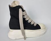 Rick Owens DRKSHDW Abstract Jumbo Sneakers in Black - 2