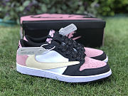 Travis Scott x Air Jordan 1 Low OG Pink White Black DM7866-066 - 1