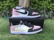 Travis Scott x Air Jordan 1 Low OG Pink White Black DM7866-066 - 6