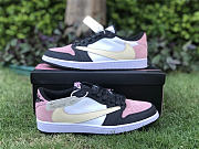 Travis Scott x Air Jordan 1 Low OG Pink White Black DM7866-066 - 5