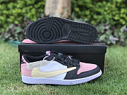 Travis Scott x Air Jordan 1 Low OG Pink White Black DM7866-066 - 4