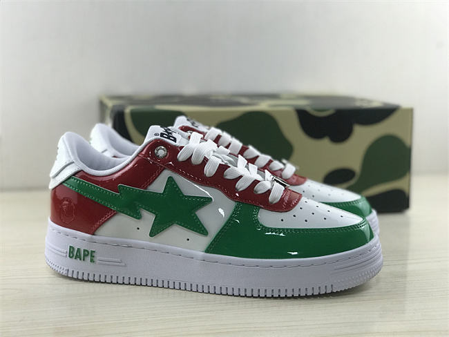 A Bathing Ape Bape Sta Green Red 1I80-191-004 - 1