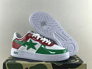 A Bathing Ape Bape Sta Green Red 1I80-191-004 - 6