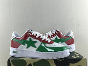 A Bathing Ape Bape Sta Green Red 1I80-191-004 - 5