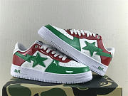 A Bathing Ape Bape Sta Green Red 1I80-191-004 - 4