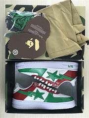 A Bathing Ape Bape Sta Green Red 1I80-191-004 - 2