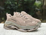 Balenciaga Triple S Clear Sole Trainers in Brown 541624W2GA12510 - 1