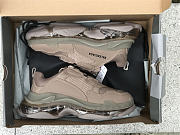 Balenciaga Triple S Clear Sole Trainers in Brown 541624W2GA12510 - 2