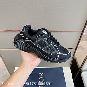 Dior B30 Sneaker Black Mesh and Technical Fabric 3SN279ZRF_H900 - 2