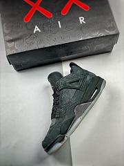 Air Jordan 4 Retro Kaws Black 930155-001 - 6