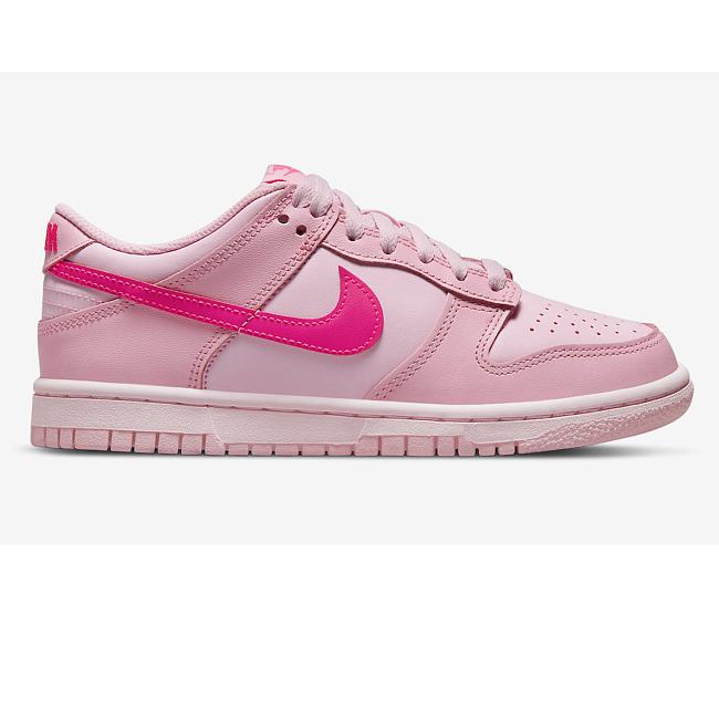 Nike Dunk Low Triple Pink (GS) DH9765-600 - 1